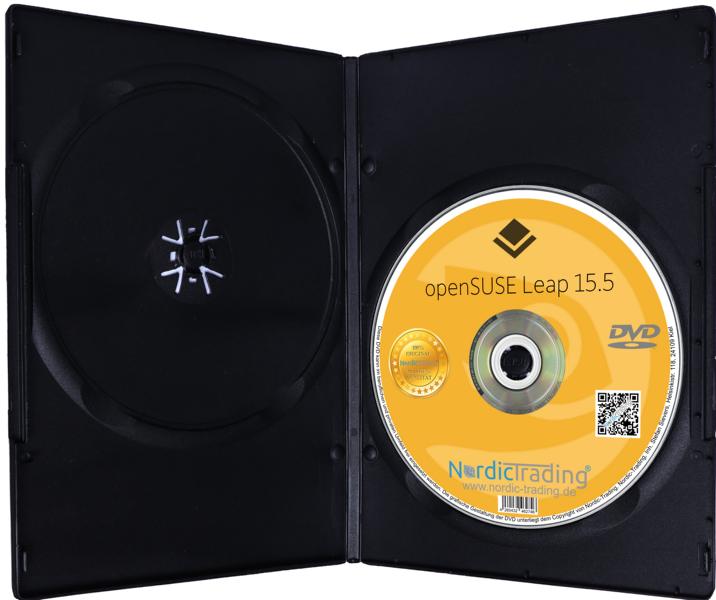 openSUSE Leap 15.5 auf Installations-DVD