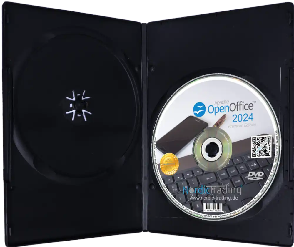 OpenOffice 2024 Premium Edition (V. 4.1.15) DVD
