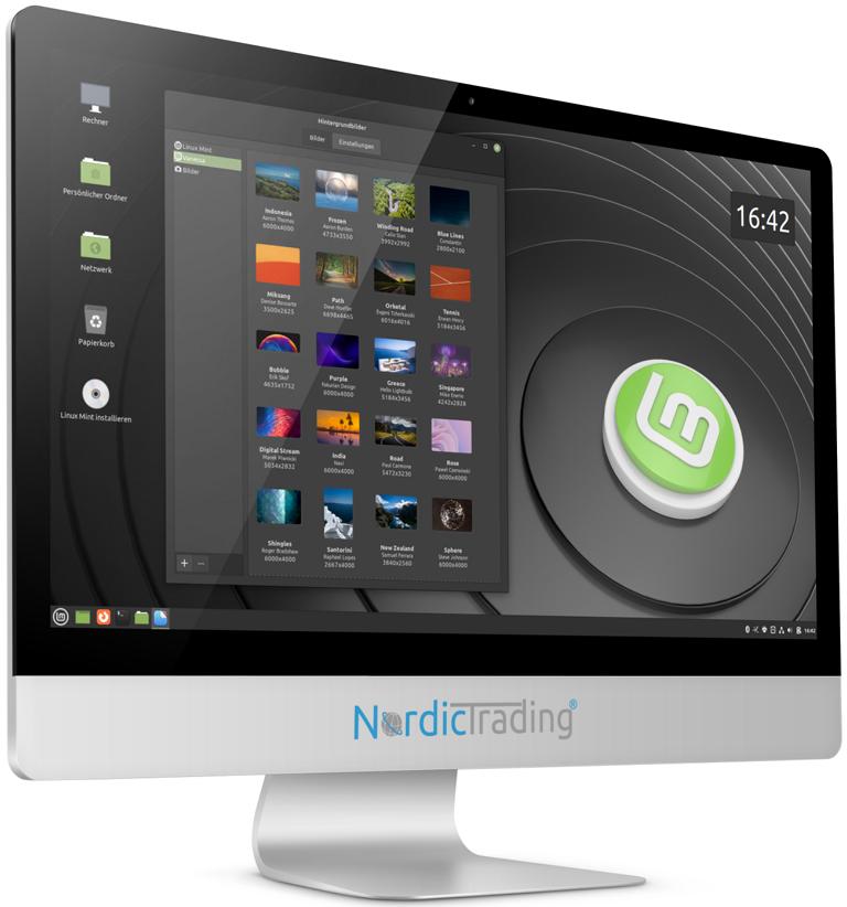 Linux Mint 22.1 "Xia" Cinnamon auf 16 GB USB-3.0-Stick