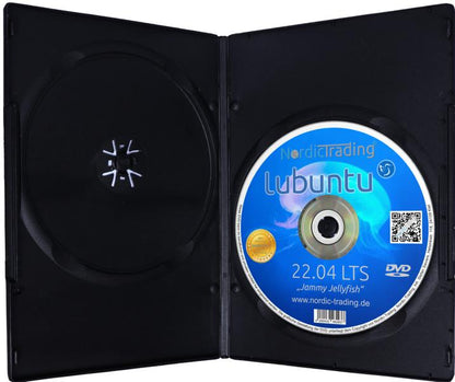 Lubuntu 22.04.4 LTS in DVD-Hülle