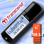 Lubuntu 26.04 LTS auf 32 GB USB-Stick