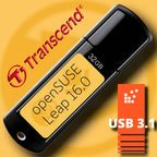 openSUSE Leap 16.0 auf 32 GB Installations-USB-Stick