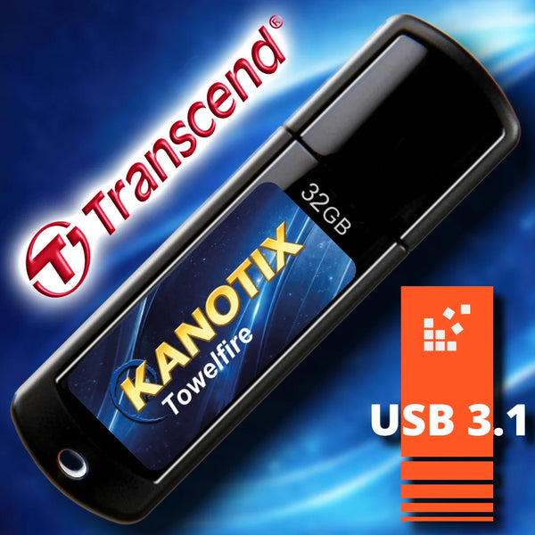 Kanotix auf 32 GB USB-Stick