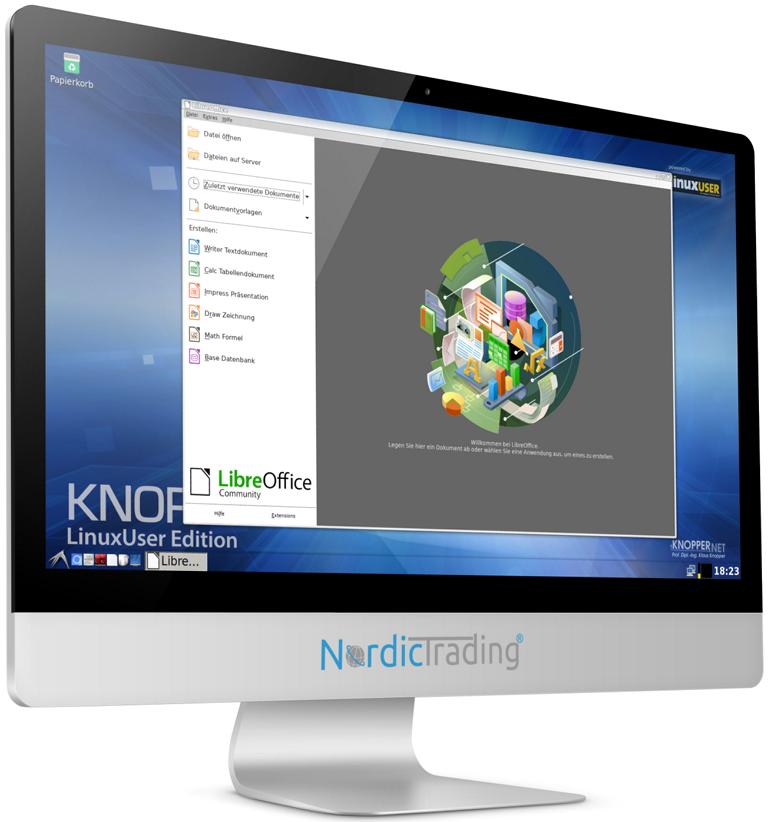 Knoppix 9.3 auf 16 GB USB-Stick