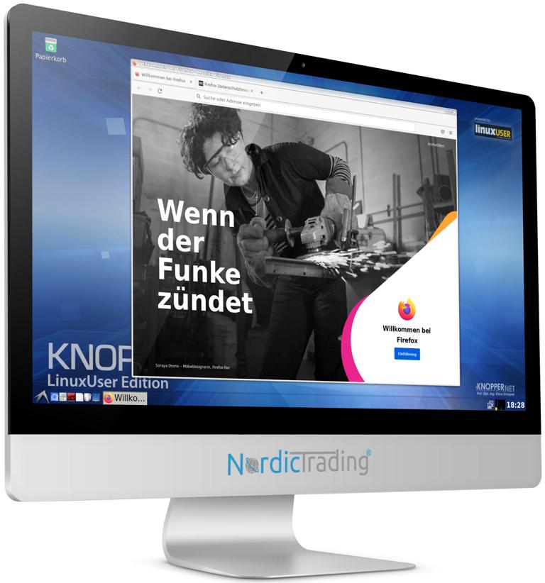 Knoppix 9.3 auf 16 GB USB-Stick