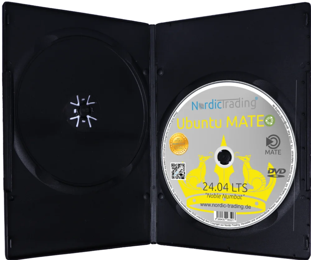 Ubuntu MATE 24.04.4 LTS "Noble Numbat" DVD