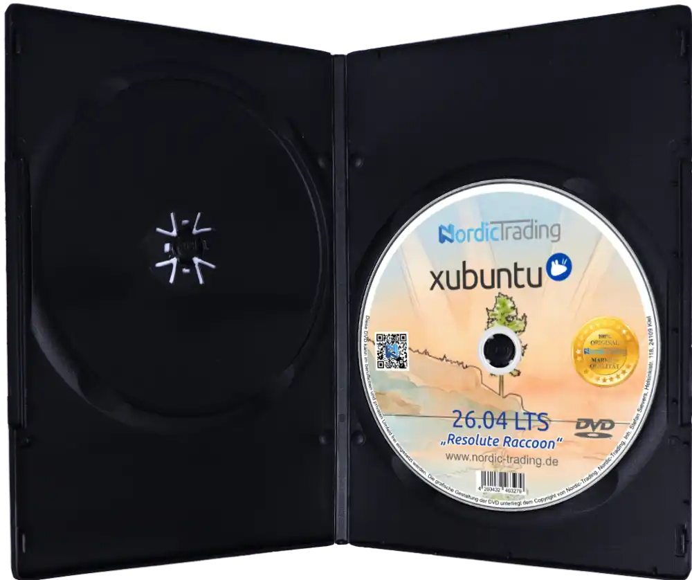 Xubuntu 26.04 LTS DVD