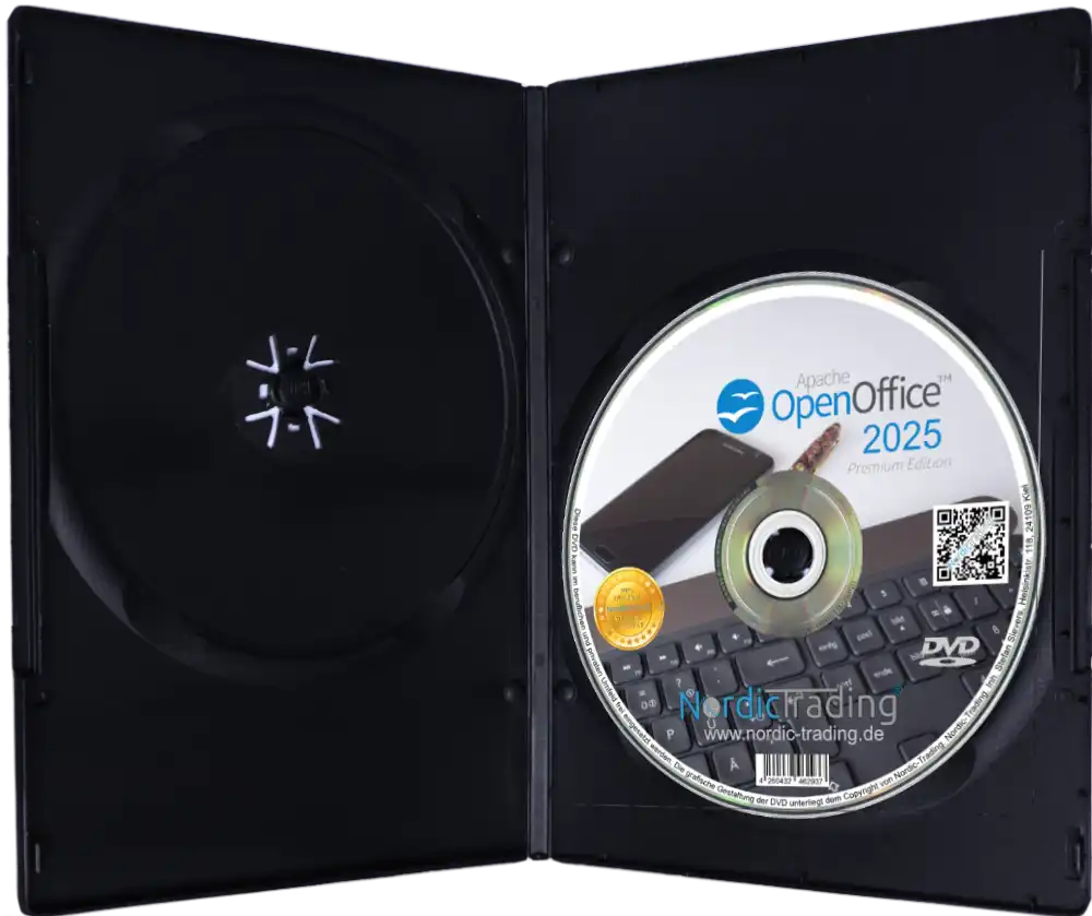 OpenOffice 2025 Premium Edition (V. 4.1.16) DVD