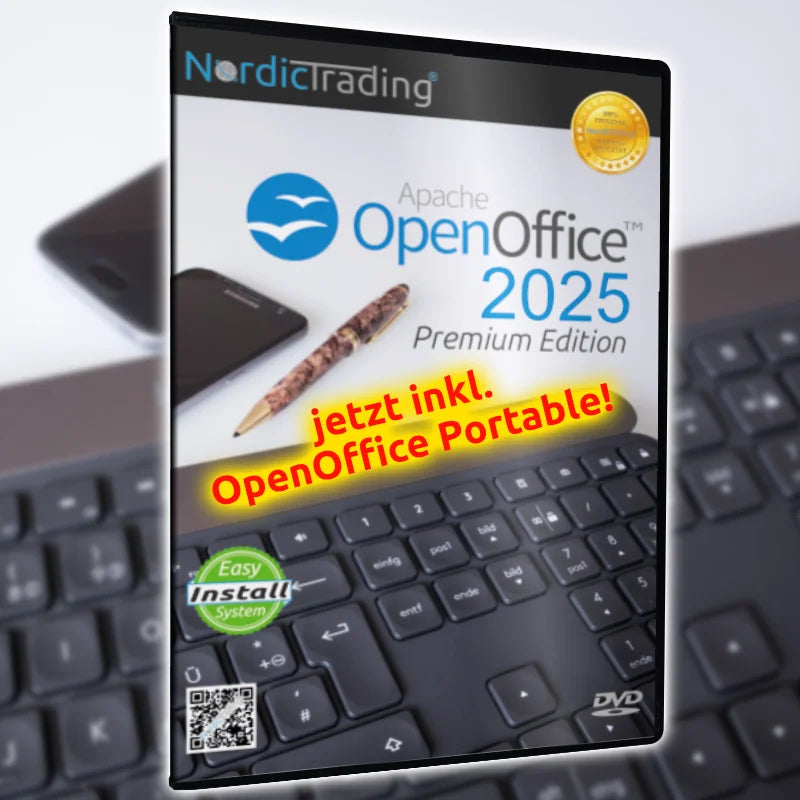 OpenOffice 2025 Premium Edition (V. 4.1.16) DVD