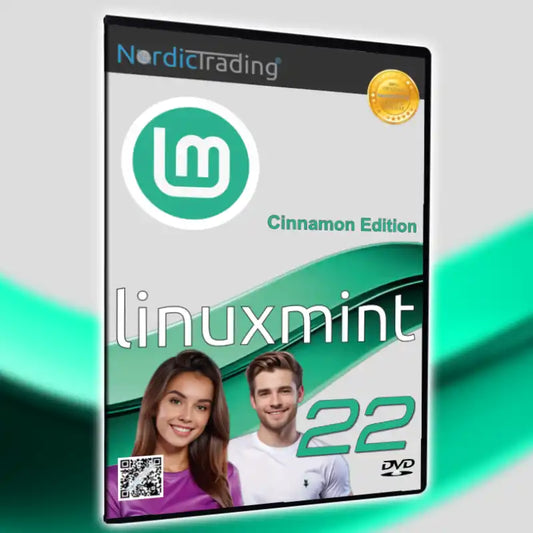 Linux Mint 22 Cinnamon DVD