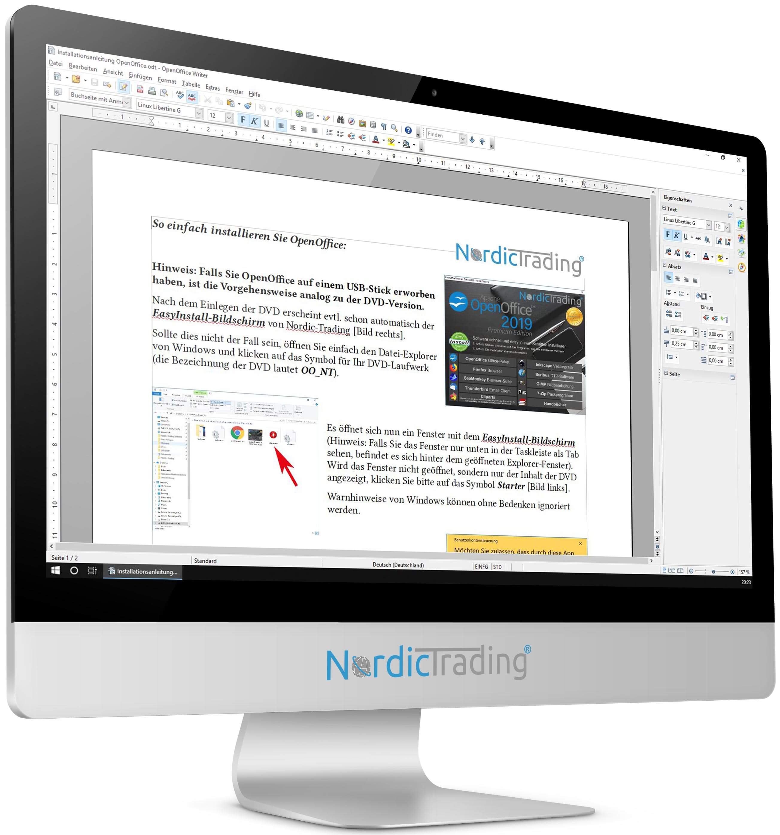 OpenOffice 2025 Premium Edition (V. 4.1.16) auf 8 GB USB-Stick