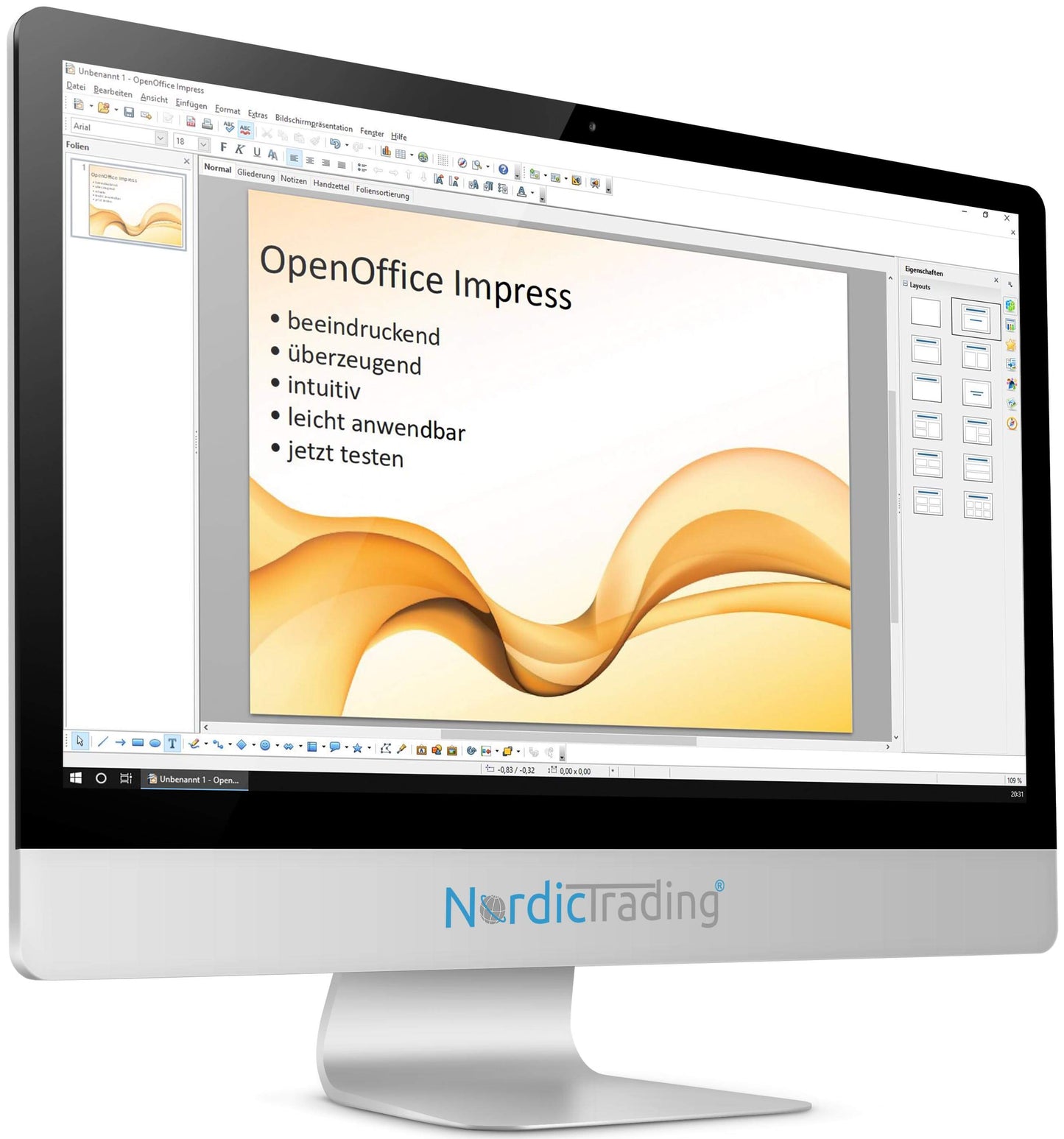 OpenOffice 2024 Premium Edition (V. 4.1.15) auf 8 GB USB-Stick